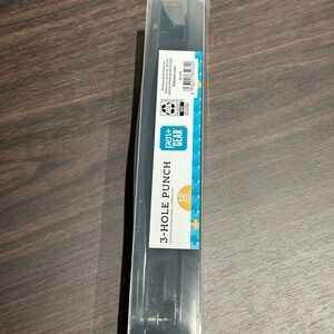 3-Hole Paper Punch for Standard Size Documents